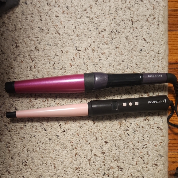 Remington Other - Remington Dual-Tone Curling Wands in Pink and Purple
